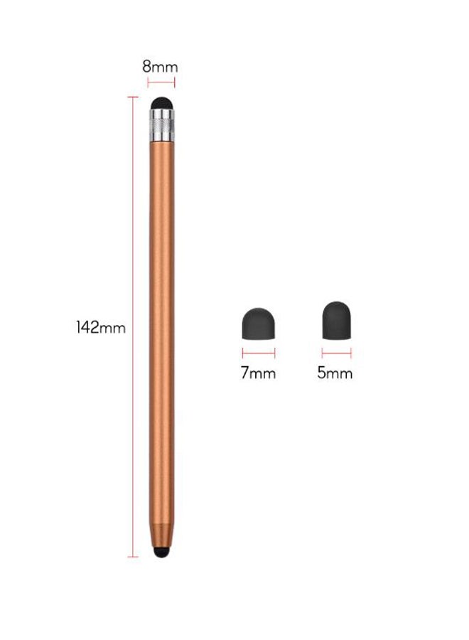 4-Piece 2-In-1 Touchscreen Stylus Pen Gold - Image 2